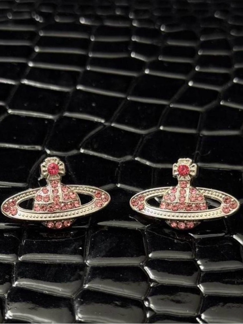 Vivienne Westwood Orb Stud Earrings